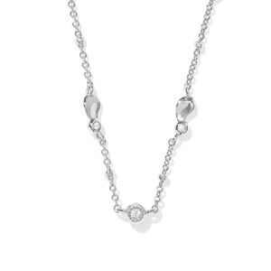 Open Box - Kendra Scott -  Lucille Strand Necklace -  Silver White